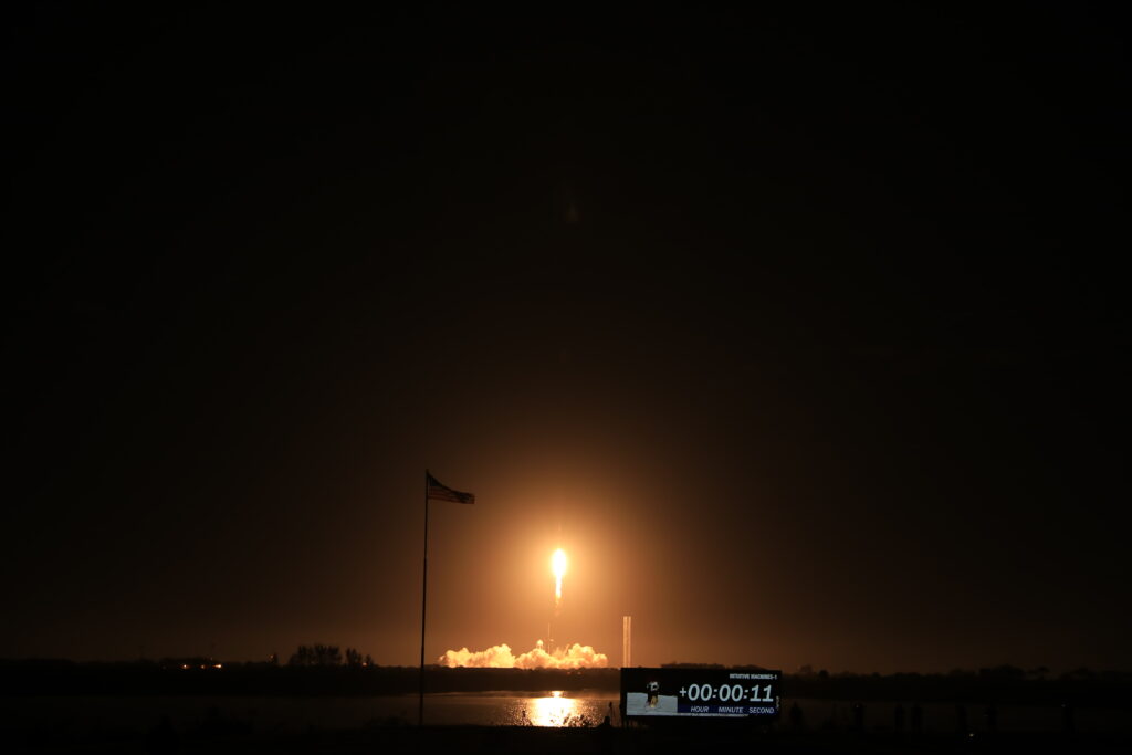 SpaceX Launches IM-1, Nova-C Lander Powers Up, Communicates, Begins Multi-Day Voyage to Moon