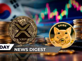 韩国加密货币少校的交流突然重命名XRP，3,368,549,976,020 Shiba Inu，一分钟内，Dogecoin Open Isport在24中增长了92亿美元...