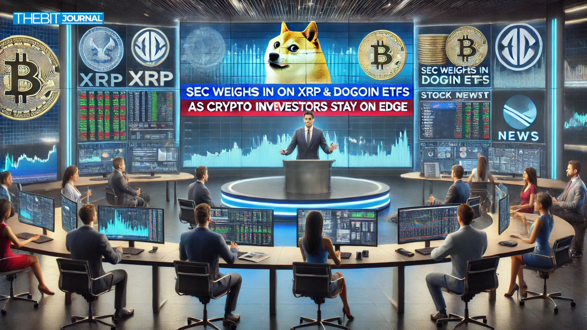 暗号通貨の投資家が優位にとどまるとき、SECはXRPとDogeCoin ETFに参加します