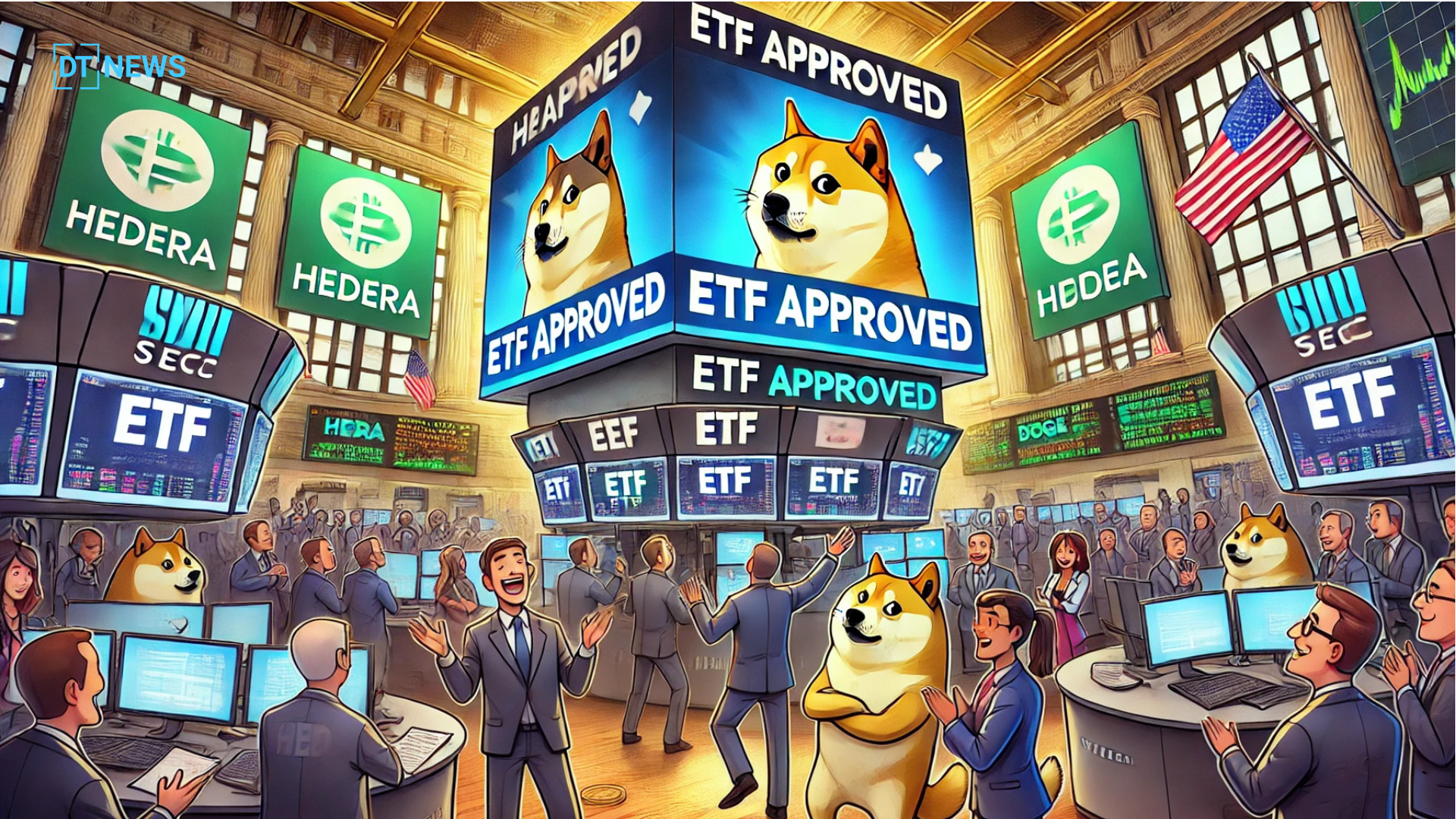 Hedera und Dogecoin ETFs nähern sich der Realität mit dem Hauptaustausch von SECs von Dateien