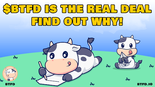 Meilleure crypto-monnaie à rejoindre pendant longtemps: 3650% de gains de BTFD gagnent 3500 $ d'une valeur de 131 000 $, tandis que Dogecoin et Shiba INU en face à face