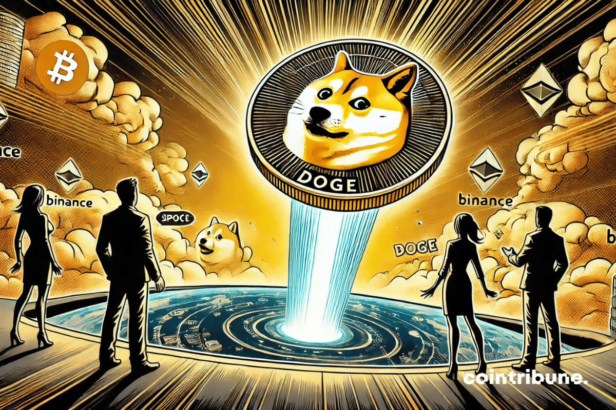 Un grand nombre de dogécoins transférés à Binance Sparks Crypto Buzz