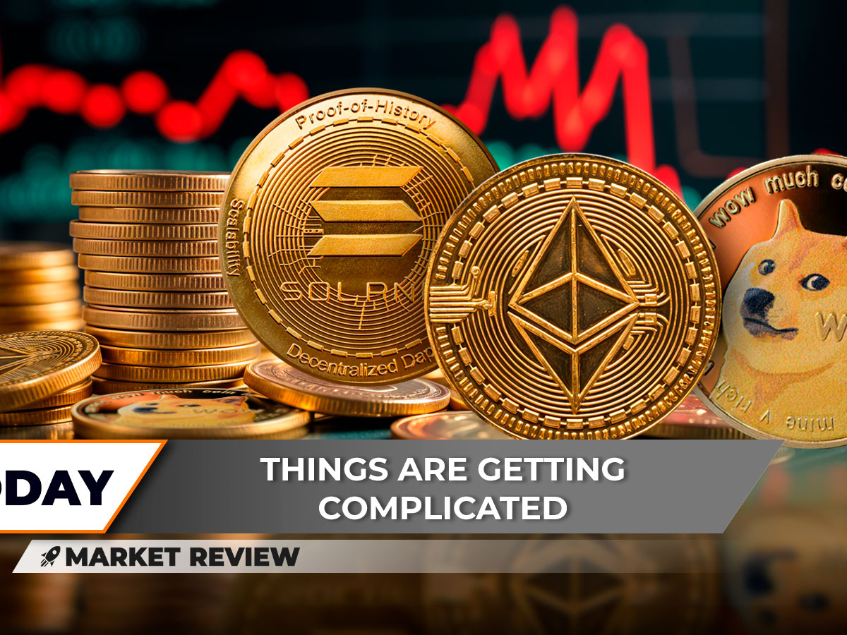 Solana (Sol) Death Cross-enter, Dogecoin (DOGE) frappe le dernier soutien possible, Ethereum (ETH) offre au revoir à 2 000 $