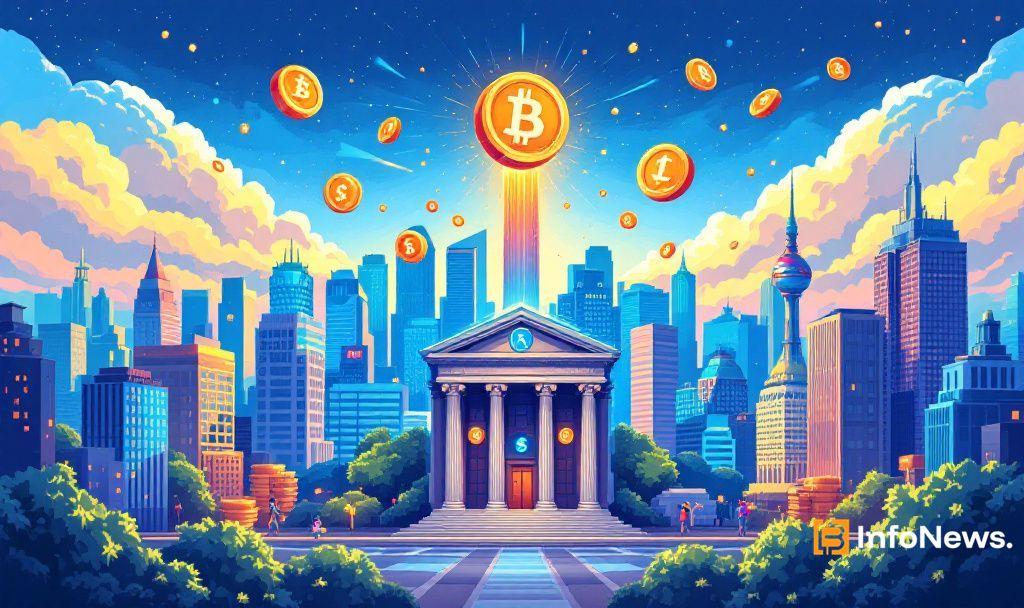 Meme -Münzen steigen in der Krypto Company Eye Library Charta