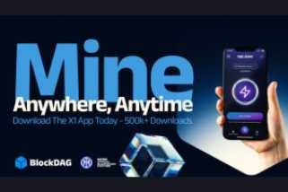 L'application X1 de Blockdag et TG TAP Miner attire 800 000 utilisateurs! Le prix de Cardano baisse de 40%, Dogecoin montre un motif baissier