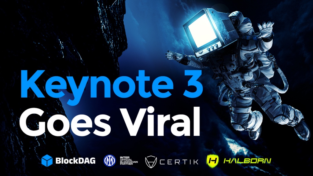 BlockDagは2億800万ドルに達し、TPS Visionは1億5,000万ドル続きました - 基調講演3で閲覧し、DogecoinはFRBの削減として7％上昇しました