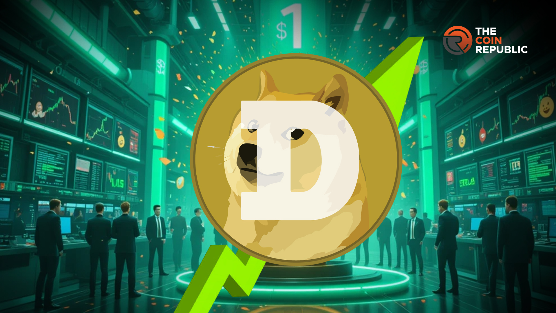 Dogecoin Price가 낙관적 인 신호를 플래시합니다. 테이블에 $ 1입니까?