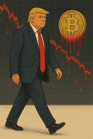 Le bitcoin rebondit brièvement au milieu des troubles tarifaires