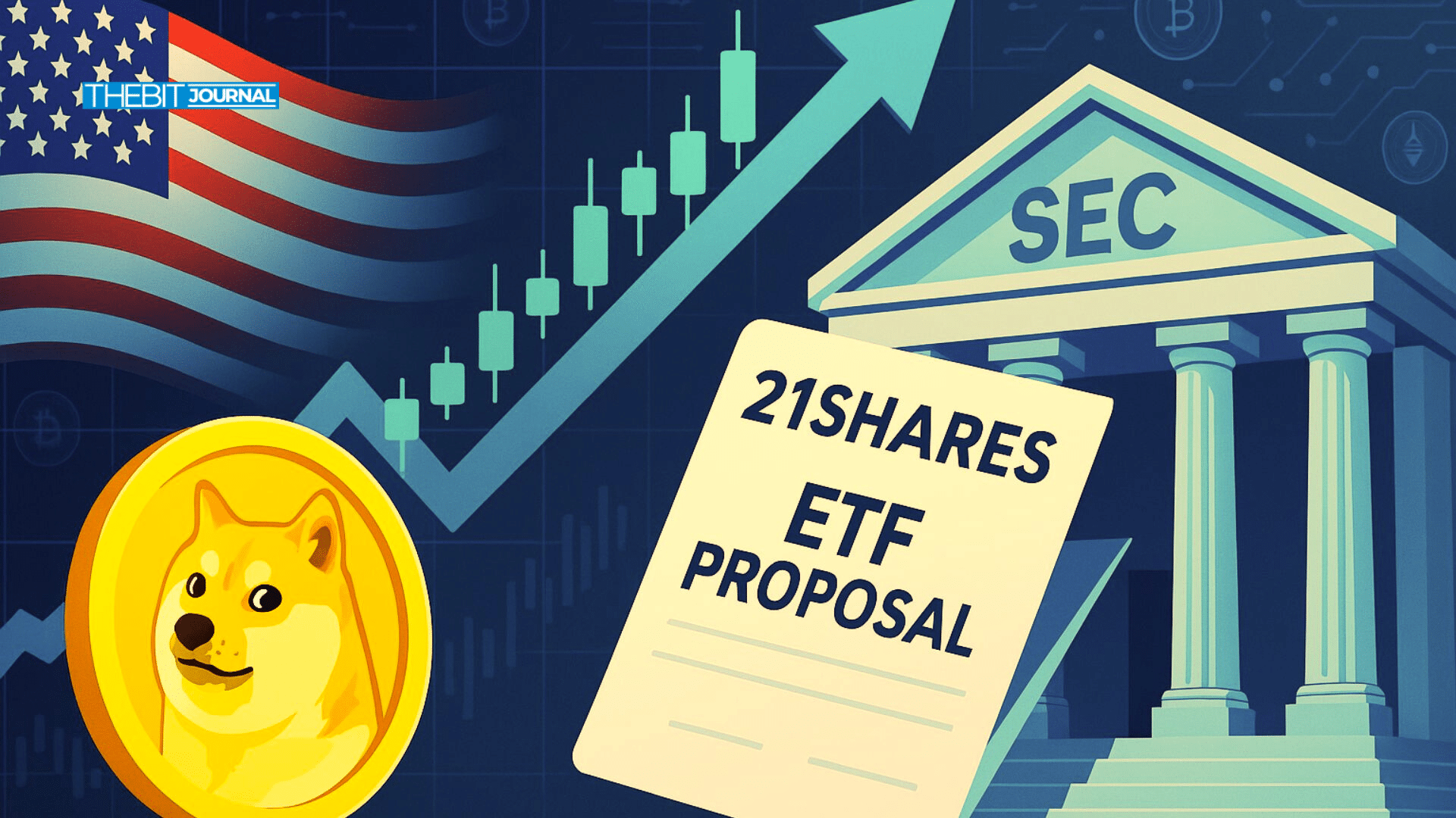 ETF des protéines de chien? 21Shares Archive avec SEC, apportant des seuils à la finance traditionnelle