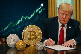 Le marché de la crypto-monnaie augmente après les coupes tarifaires de Trump