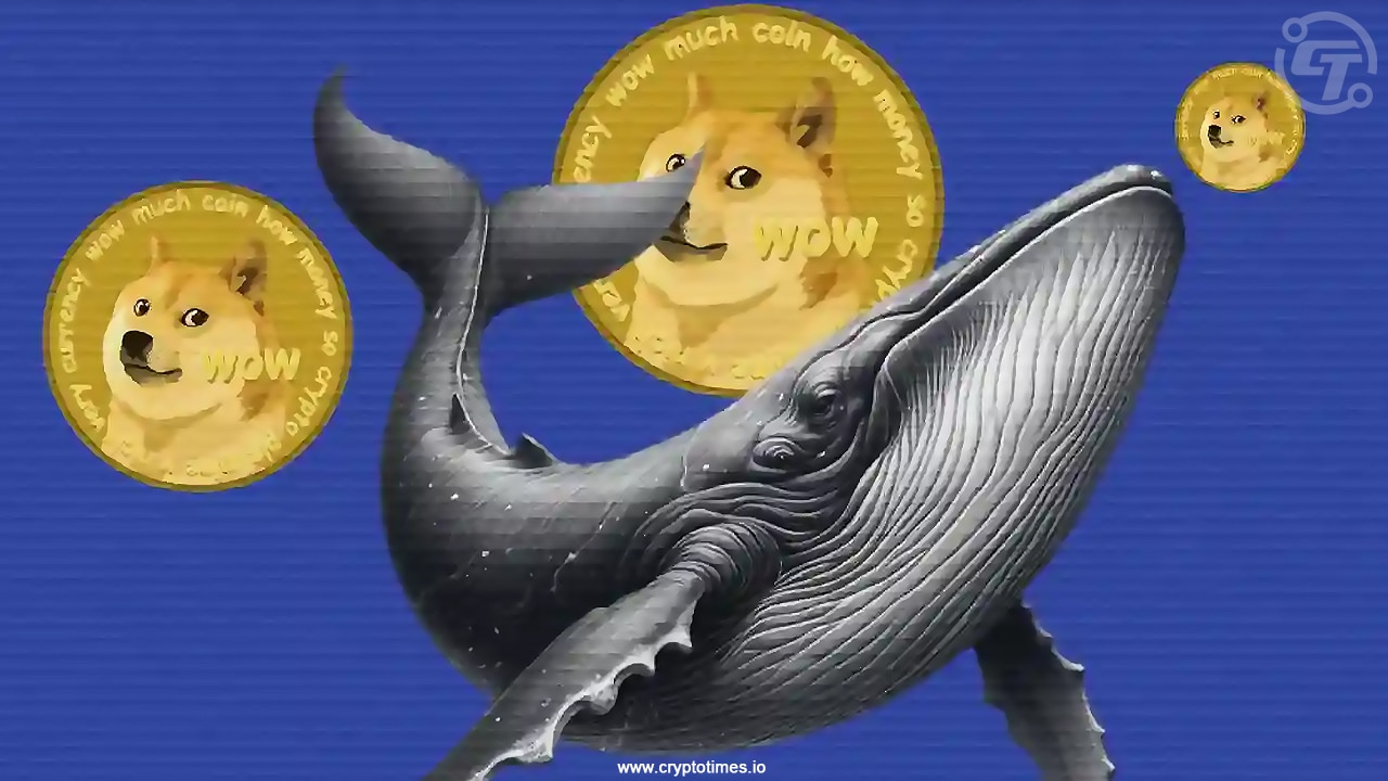 Les baleines DoGECOIN déchargent plus de 570 millions en raison de l'échec du prix de récupération