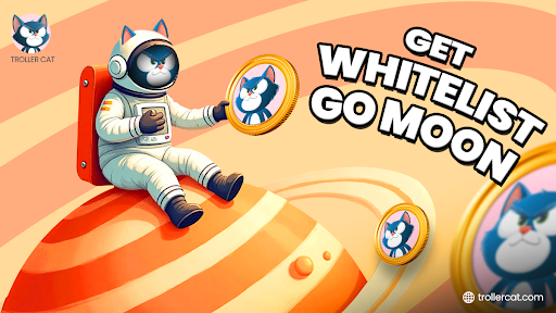 Troller Cat White tourne, tandis que les géants de la pièce de mèmes Shiba Inu et Dogecoin font face à la sensation de marché baissière