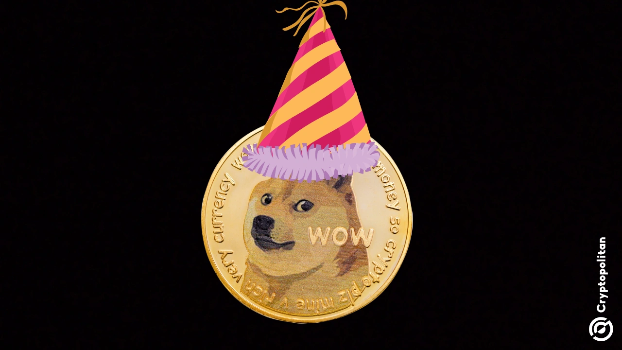 Les détenteurs de Dogecoin célèbrent 