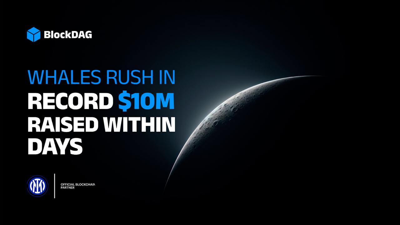 Blockdag a levé 10 millions de dollars en quelques jours! Doge grimpe à 0,16 $ et cible de shib 0,000017 $