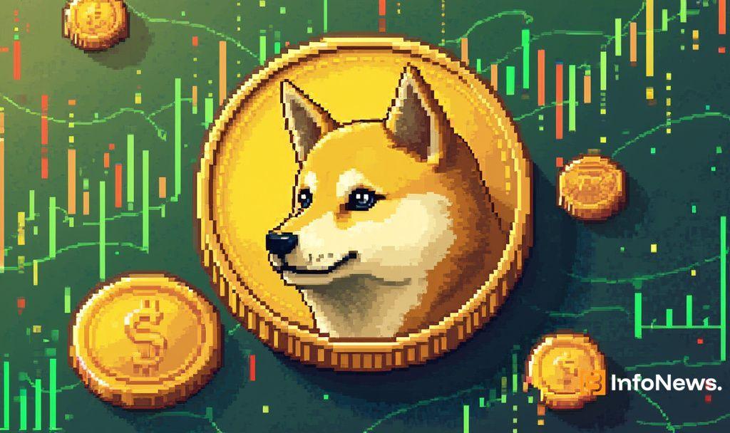 Le prix de Dogecoin est de près de 0,20 $ en spéculation sur le marché