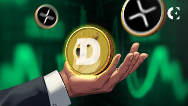 DOGECOIN FLIPS XRP dans l'adresse active, car le prix cible désormais 0,195 $