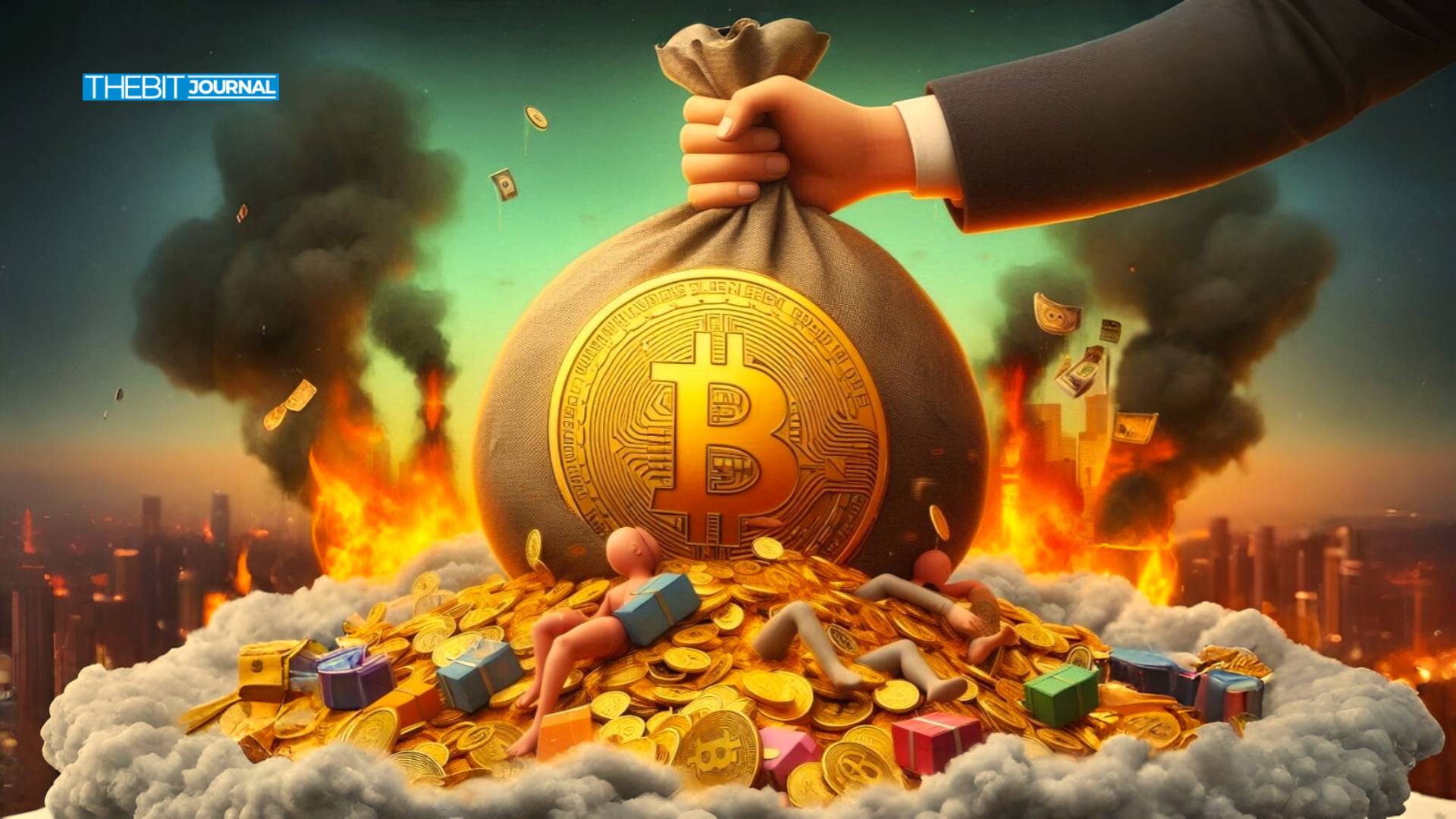 Doge Tanks 5%, Solana et XRP diapositives - mais les FNB de Bitcoin montent en flèche