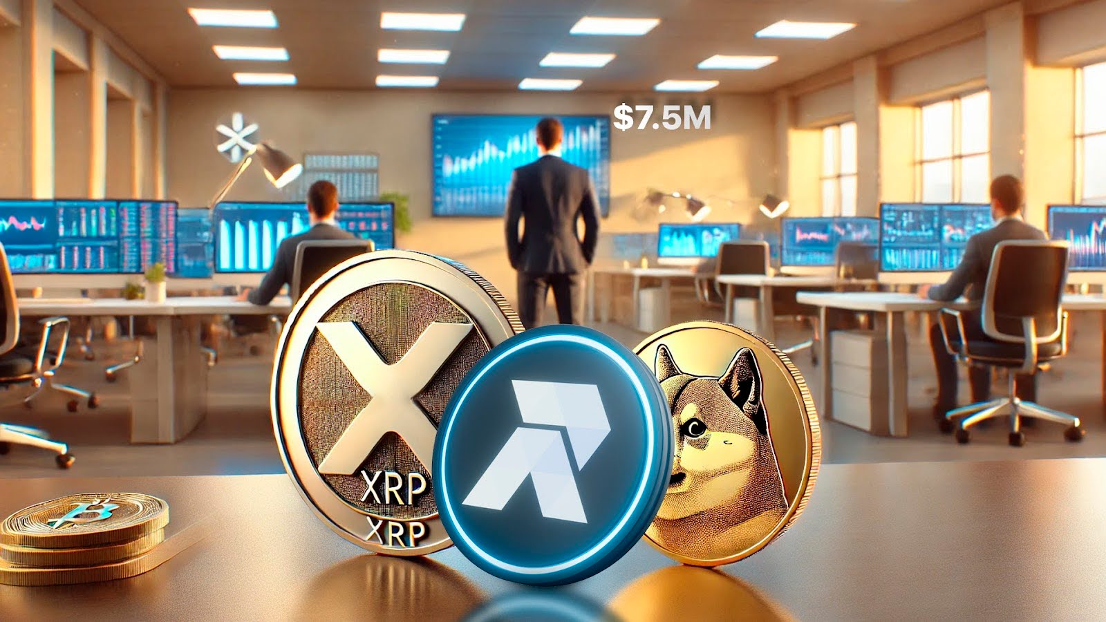 Les investisseurs de Dogecoin et XRP tournent pour augmenter le RCO après 7,5 millions de dollars en soutien