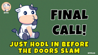 Final bonus snap: le potentiel de 25 millions de dollars de BTFD - Les nouvelles pièces de mèmes peuvent être achetées et contenues avec Slerf et Chillguy Haging