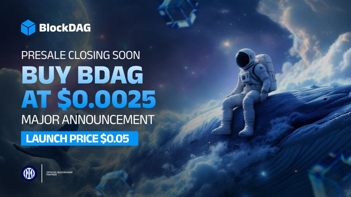 Cardano Whale Move, Dogecoin Support Signal 및 Blockdag Bold Price Reset $ 0.0025