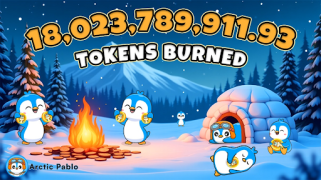 Les 18 milliards de jetons sont partis pour toujours! Arctic Pablo Coin (APC) Redéfinit la rareté en 2025 - le punk et les chiens font des mouvements