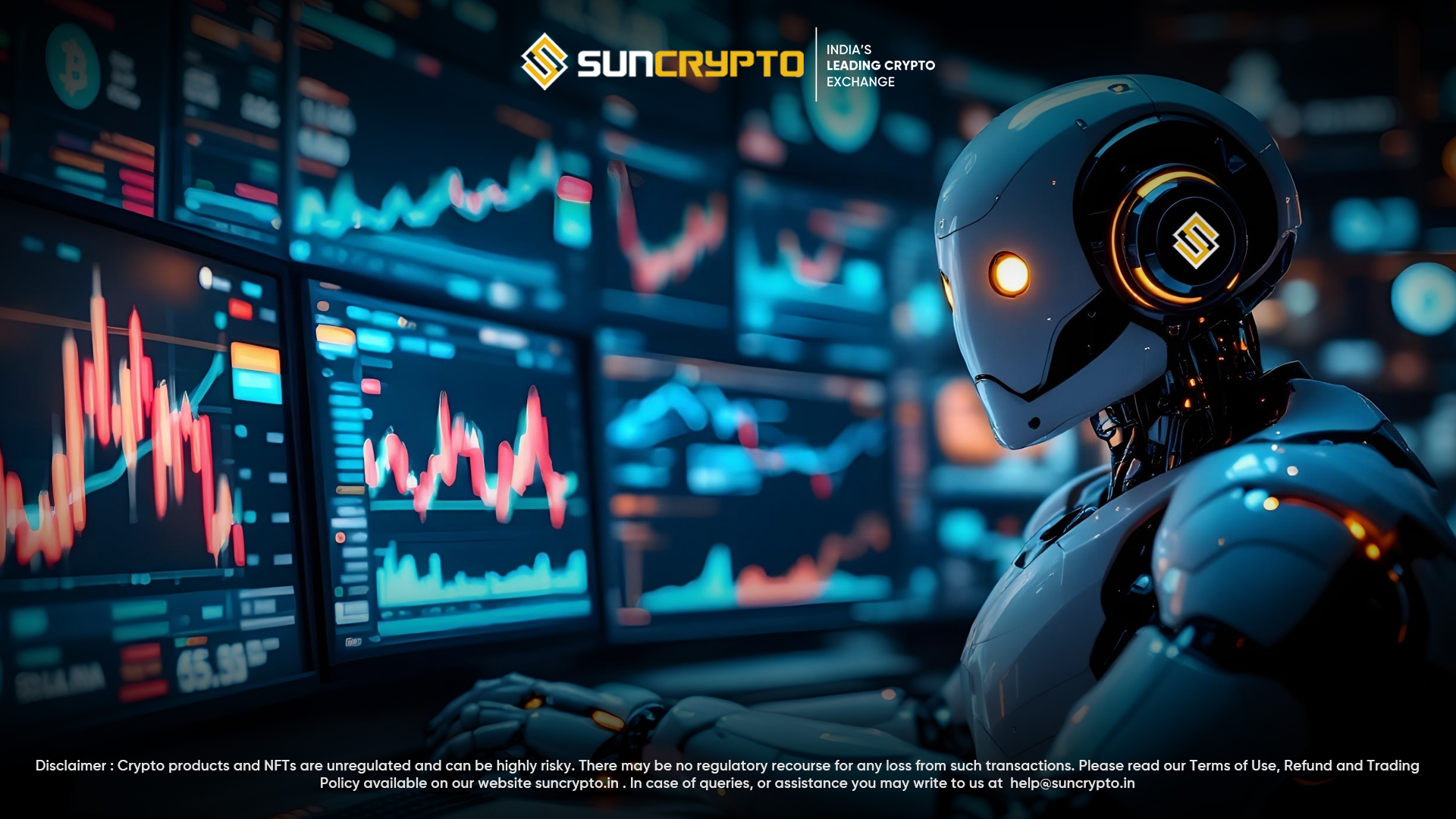 Comment commencer le trading des robots en Inde? - Suncrypto? 2025