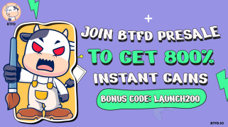 Best 100x Crypto Watch: BTFD, Dogecoin, and Bonk Latest Insights and Presale Surge