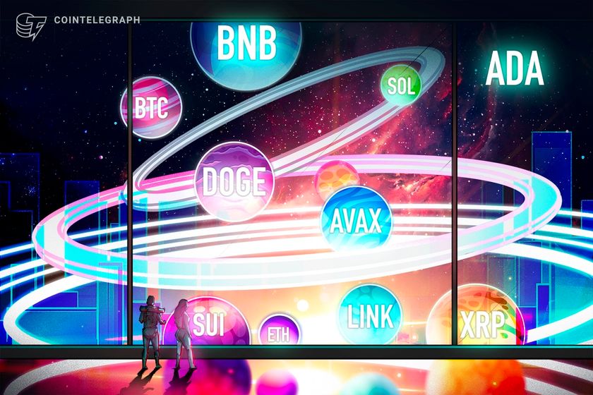 가격 예측 5/9 : BTC, ETH, XRP, BNB, SOL, DOGE, ADA, SUI, LINK, AVAX