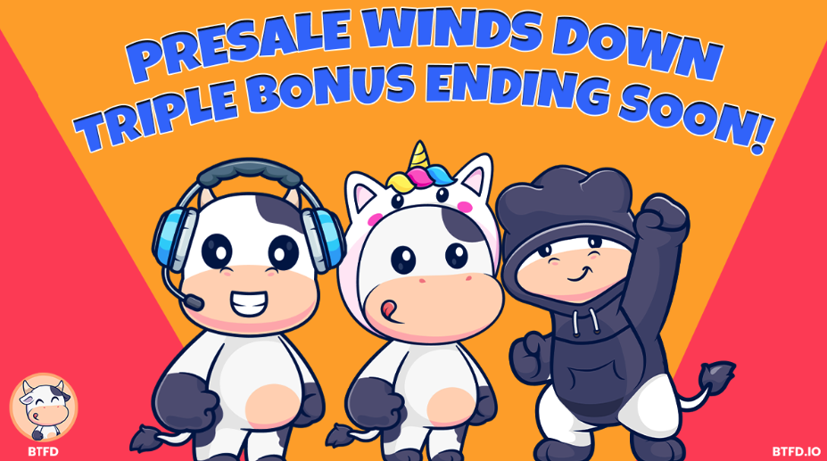 지난 며칠, 가장 큰 이익 : 지금 구매하기에 가장 좋은 암호 화폐? BTFD의 6,730 만 달러의 사전 판매 Punains200은 Doge와 Mew를 따라갈 수 있습니다.