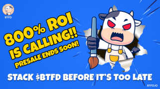 One Step From the Next DOGE? BTFD Coin Is the Best New Meme Coin to Join for Short Term—200% Bonus Ends Soon!