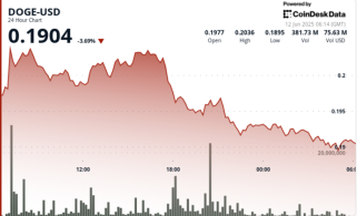 Dogecoin fiel bei einer kurzen Kundgebung um 7%, als die Hoffnungen auf DOGE -ETFs erhöhten