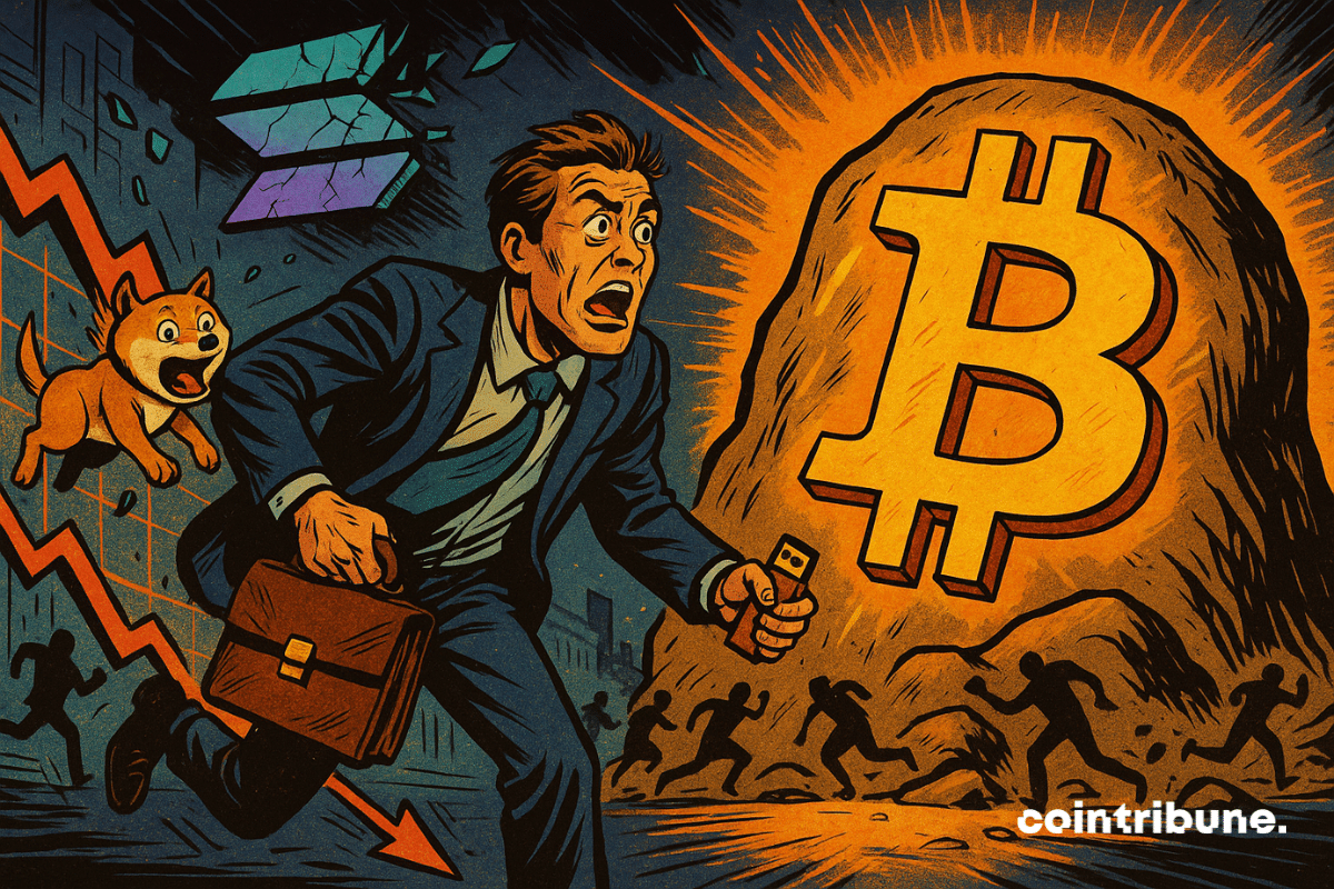 Der Marktrückgang trifft Kryptowährungen: Dogecoin und Solana haben die größten getroffen