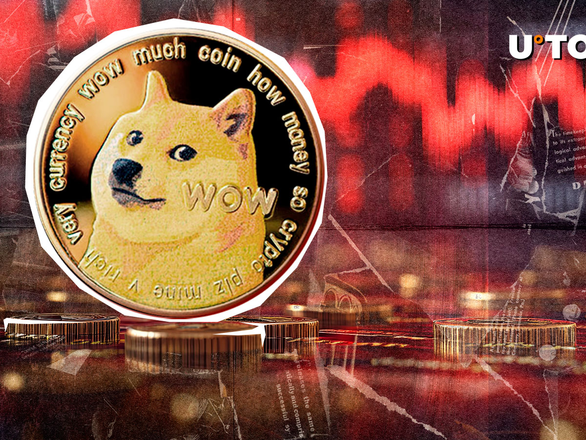 Der Preis von Dogecoin (DOGE) sinkt rasch, da das Todeskreuz 20% Zusammenbrüche droht