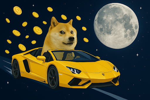 分析师尽管当前的弱点,但仍捍卫5美元的狗狗币目标,引用了历史三角模式