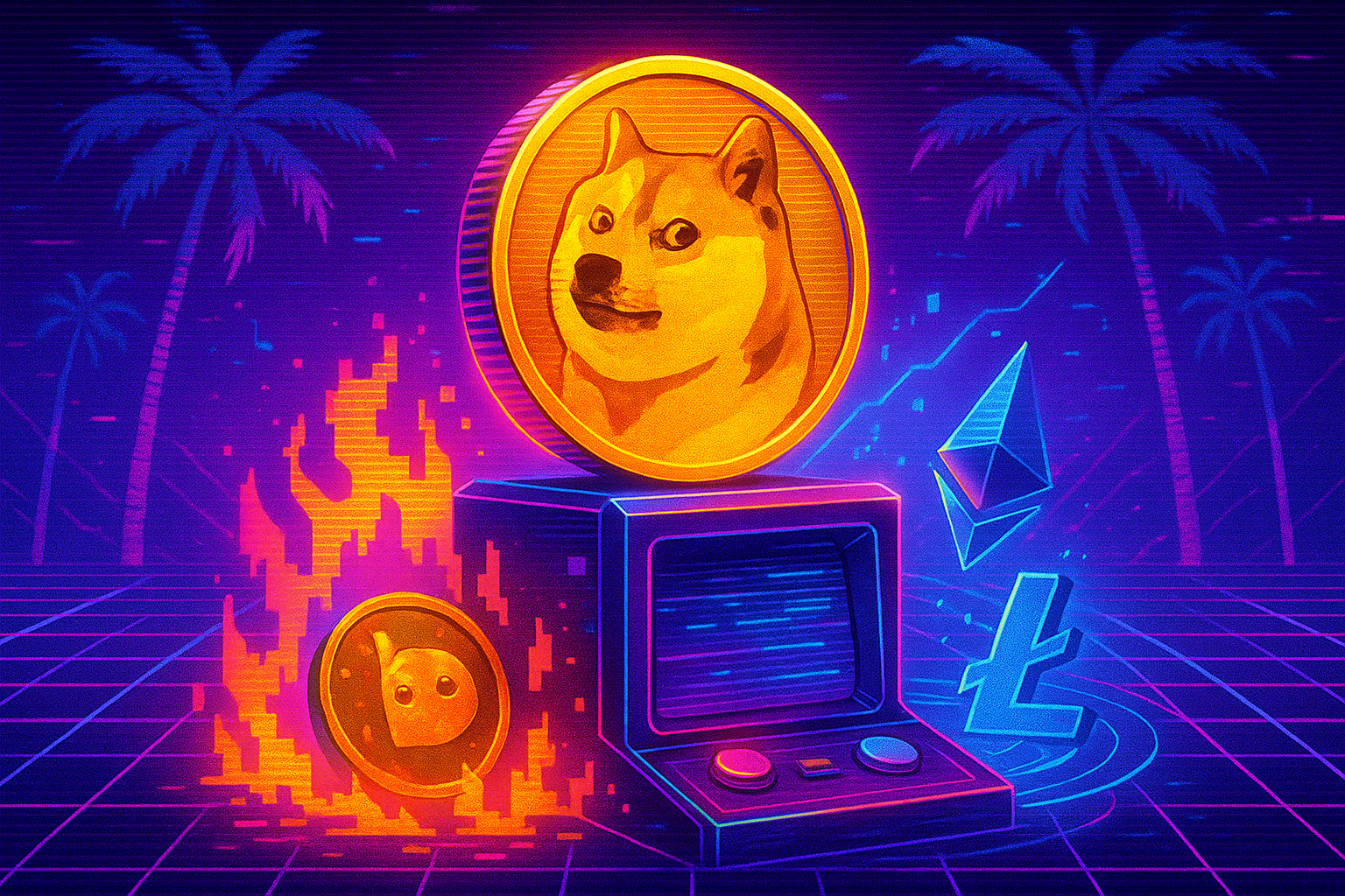 Ethereum und Hundewal sind ruhig, während Halo- und PI -Netzwerke diese Woche explosive Zuflüsse sehen