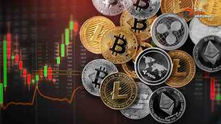 Consolidation de prix de cryptage de compensation de compensation longue et courte inhabituelle