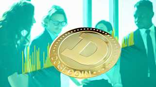 随着市场动态变化，狗狗币向上爬升