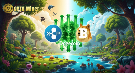 변동성 불안에 작별 인사 : XRP와 Doge에서 수동적 수입을 얻는 방법