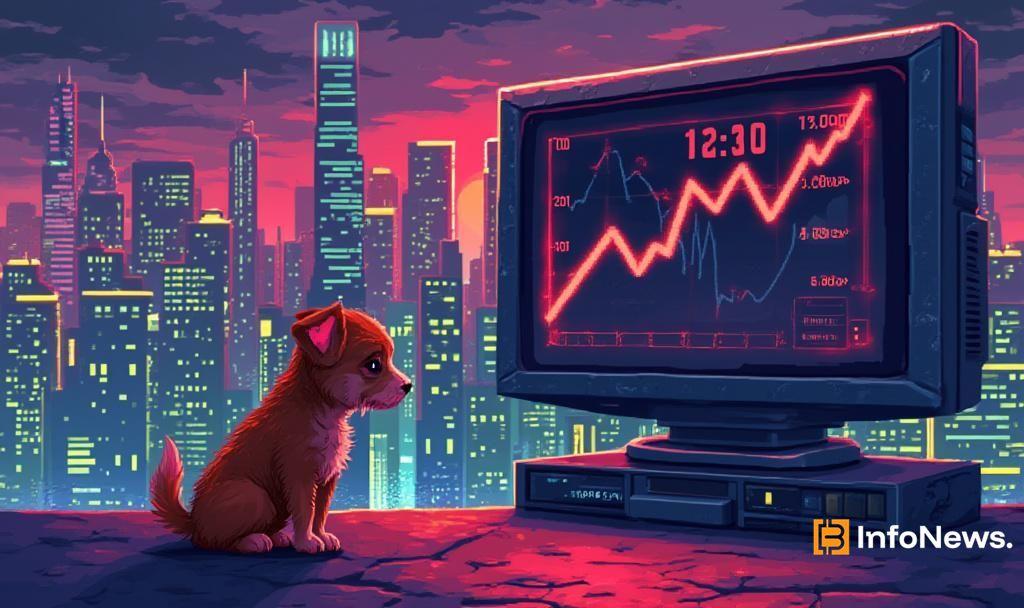 Dogecoin sieht einen Absturz in den wichtigsten Support -Levels aus