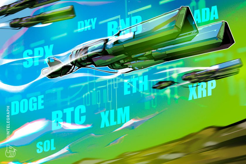 价格预测8/4：SPX，DXY，BTC，ETH，XRP，BNB，SOL，DOGE，DOGE，ADA，XLM