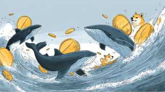 鯨魚購買1B Dogecoin作為$ DOGE收回50 SMA，眼睛中期集會