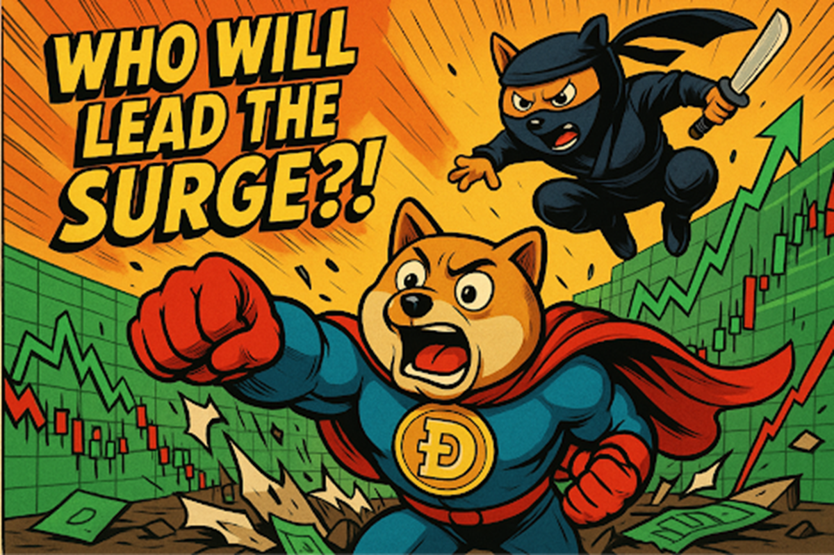 Dogecoin vs Shiba Inu-哪个模因硬币领导下一个Altcoin Bull跑？