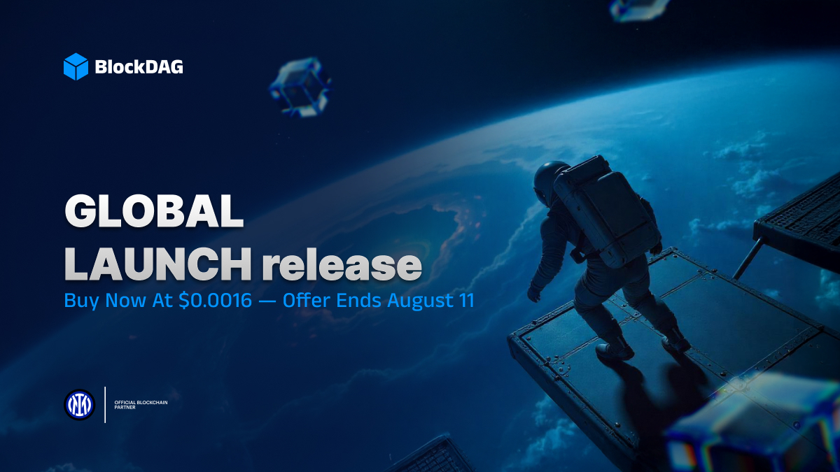 Tron détient une rupture de 1,4 million de dollars sur Shock & DoGecoin Eyes Breakout pour les dernières heures d'achat de BDAG pour 0,0016 $