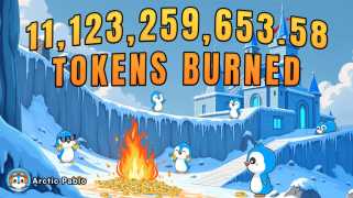 Meilleure crypto-monnaie investissant en 2025: l'Arctique Pablo brûle 11 milliards de jetons - la dernière étape avant la lune, tandis que Dogecoin et les pingouins grassins sont la norme ...