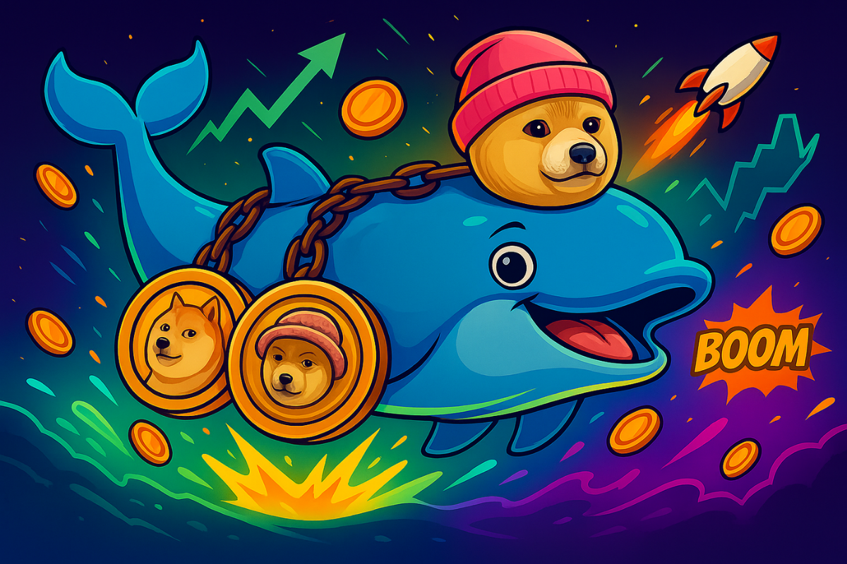 Dogecoinクジラの流入が急増 - ポリゴン（マティック）が30倍隠れたチャンスで現れます