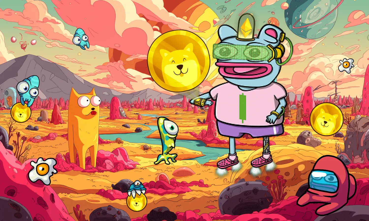 Die Anleger geben DogEcoin $ 1 Traum auf, da neue Meme -Münzperspektiven um 16.800% wachsen