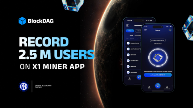 Warum Investoren Blockdag zurückgeben: 2,5 Millionen X1 Bergarbeiter und 383 Millionen US