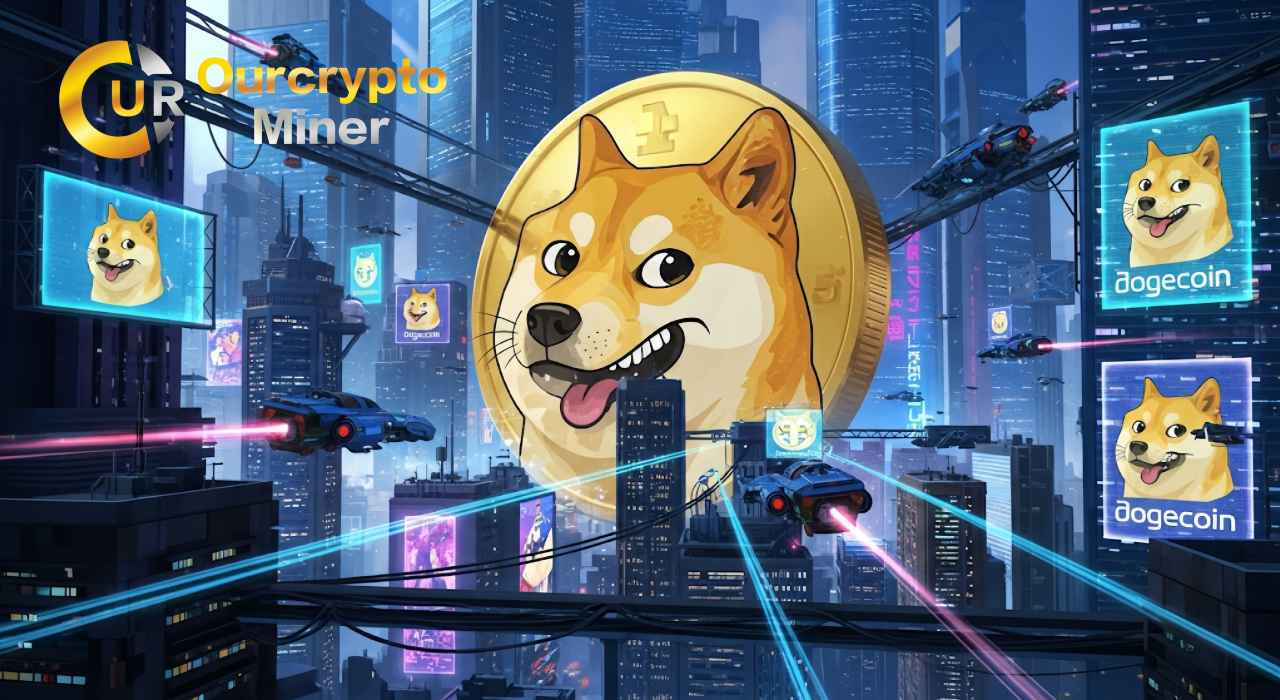 Dogecoin (DOGE) Mining verdienen 7.700 USD pro Tag