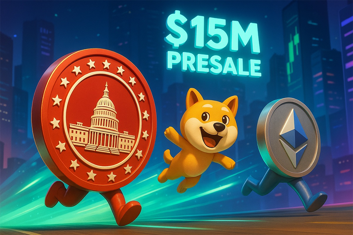 Magacoin Finance trat zusammen mit Dogecoin und Ethereum auf, wobei Vorverkauf nahe 15 Millionen US-Dollar