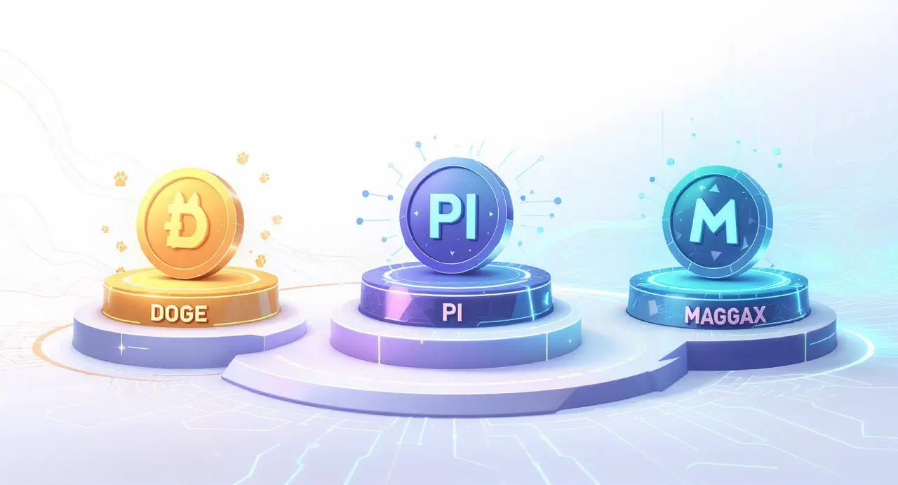 DOGE vs PI gegen Magax: Dienstprogramme Mask Hype im Krypto -Raum